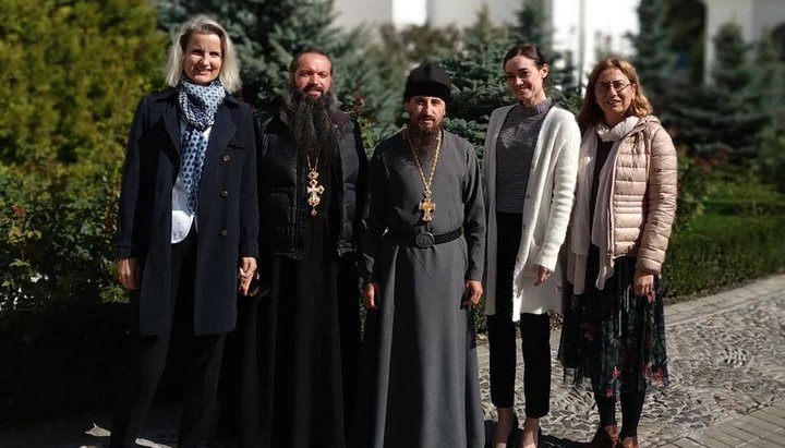 Priests of the Ternopol eparchy with OSCE representatives