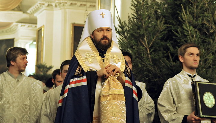 Metropolitan Hilarion of Volokolamsk, head of the Moscow Patriarchate Department for External Church Relations