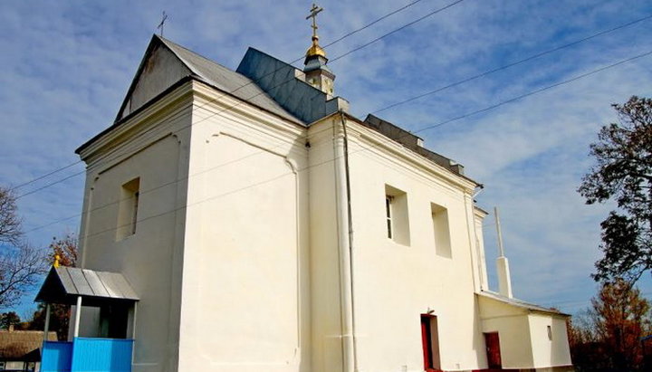The temple in honor of the Assumption of the Virgin in Dorotishche village