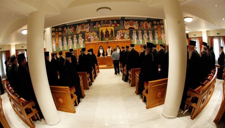 Council of Bishops of the Greek Orthodox Church. Photo: Romfea