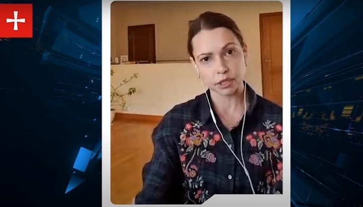 Lawyer Lesia Alexandridi. Photo: screenshot of the video from the YouTube channel