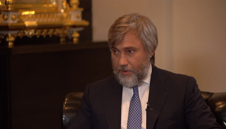 MP Vadim Novinsky. Photo: a video screenshot from the YouTube channel