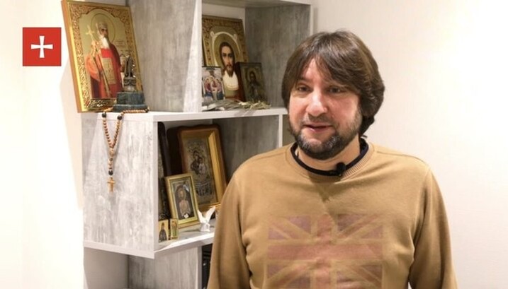Journalist Yuri Molchanov. Photo: screenshot of First Cossack youtube channel