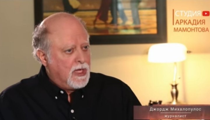Journalist George Michalopoulos. Photo: a screenshot of the film