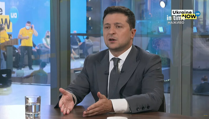 Vladimir Zelensky. Photo: screenshot of the YouTube channel Ukraine 30