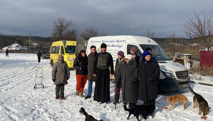 UOC humanitarian mission delivered aid to residents of Kharkiv and Donetsk regions. Photo: