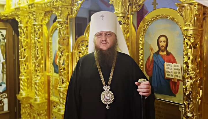 Metropolitan Theodosy (Snigirev) of Cherkasy and Kaniv. Photo: a video screenshot of the YouTube channel