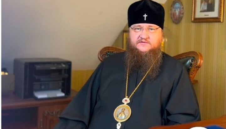 Metropolitan Theodosy of Cherkasy and Kaniv. Photo: a video screenshot of the YouTube channel