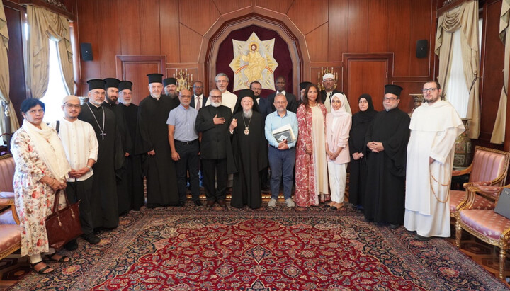 The head of the Phanar with representatives of the conference