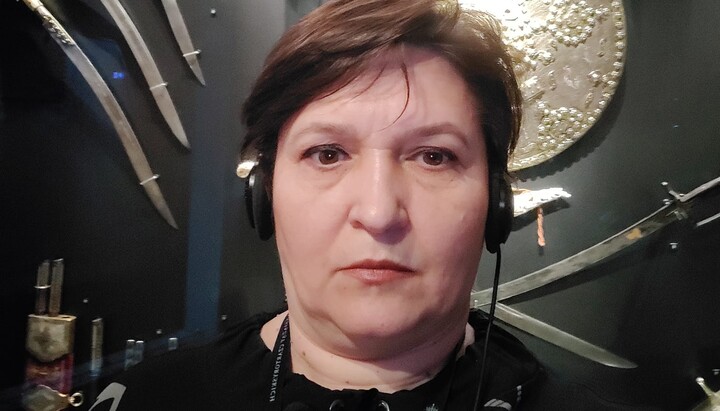 Activist of the OCU in Nosovka, who published the ad. Photo: Zezyulkina's FB