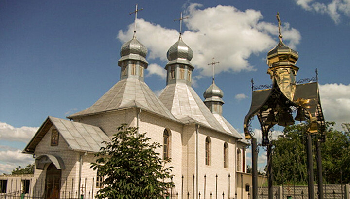 Seized UOC church in Khodosivka. Photo: