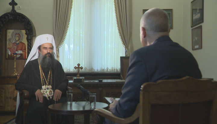Interview with Patriarch Daniel for the program