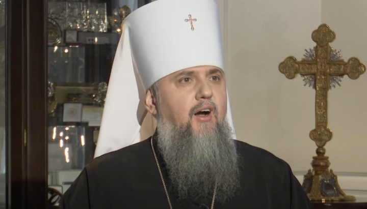 Epifaniy recounts how he avoided execution. Photo: screenshot from the