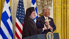 Abp. Elpidophoros: Trump reminds me of Constantine the Great