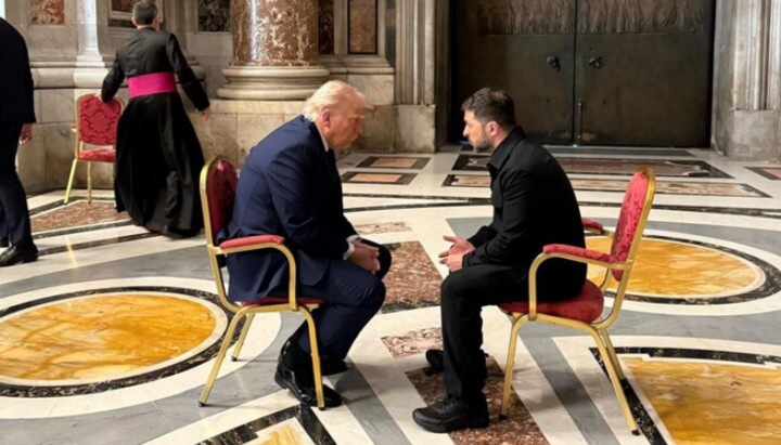 Donald Trump and Volodymyr Zelensky. Photo: Zelensky's Telegram channel