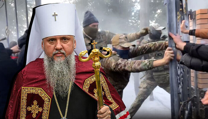 Dumenko Announces 'Service' in Seized UOC Cathedral of Cherkasy