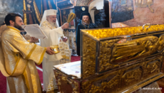 Pat. Daniel of Romania Consecrates Reliquary of St. Dumitru Stăniloae