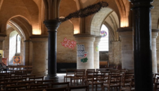 Canterbury Cathedral Adorned with Graffiti as Part of Art Exhibit