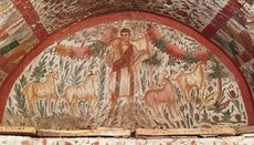 Rare Good Shepherd Fresco of Jesus Discovered in Ancient Nicaea Tomb