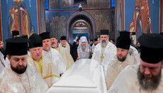 Funeral of Filaret Denysenko Marred by Dispute Between UOC-KP and OCU